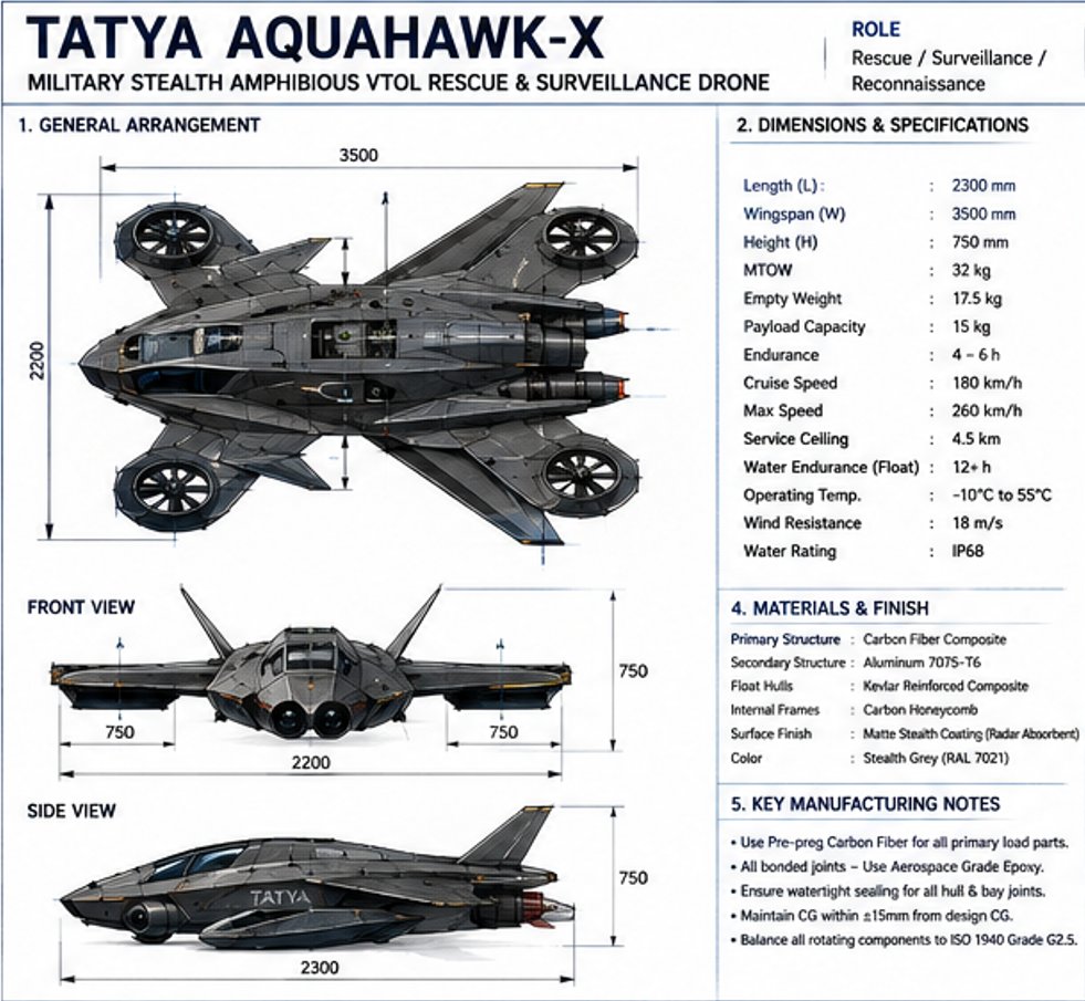 AquaHawk-X Specs Sheet